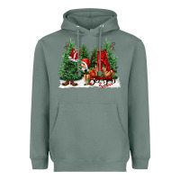 Sage christmas santa Heavyweight Hoodie - FaDigitalArtStudio