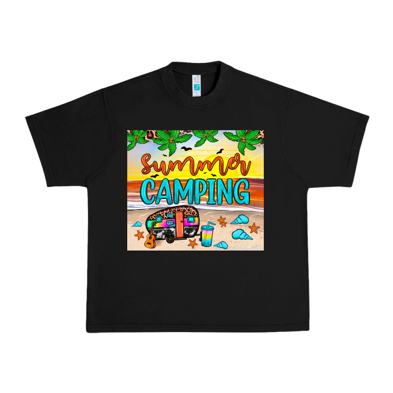Summer Camping Urban Heavy Tee by JahusDesignShop | Teevron