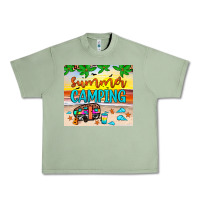 Oil Green summer camping Urban Heavy Tee - JahusDesignShop