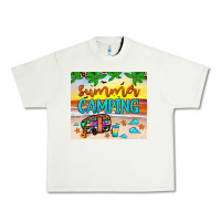 Pistachio summer camping Urban Heavy Tee - JahusDesignShop