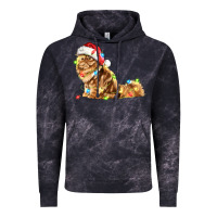 Cloud Black christmas persian cat Vintage Hoodie - LillyAllenDesigns
