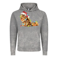 Cloud Rock christmas persian cat Vintage Hoodie - LillyAllenDesigns
