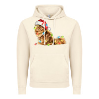Vintage Artic christmas persian cat Vintage Hoodie - LillyAllenDesigns