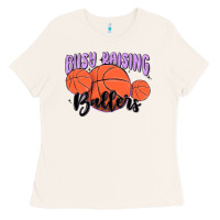 Busy Raising Ballers Ladies Tee | Teevron