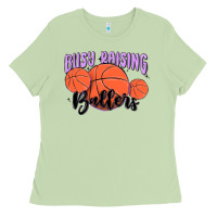 Matcha busy raising ballers Ladies Tee - MaliasSmallBusiness