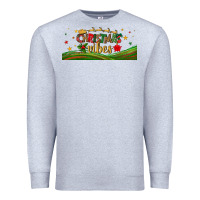 Heather Grey christmas vibes libbey glass Premium Sweatshirt - BundleAndBundleShop