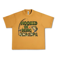 Peanut Butter fish lures hooked on being grandpa Urban Heavy Tee - Artiststas