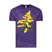 Cloud Purple Botanical Goldenrod Vintage Tee - LillyAllenDesigns
