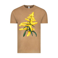Vintage Camel Botanical Goldenrod Vintage Tee - LillyAllenDesigns