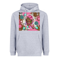 Heather Grey Cowboy Bunny Easter Tumbler Heavyweight Hoodie - BundleAndBundleShop