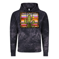 Cloud Black serape leopard cactus Vintage Hoodie - RanaPortraitStore