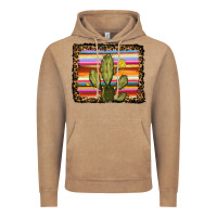 Vintage Coffee serape leopard cactus Vintage Hoodie - RanaPortraitStore