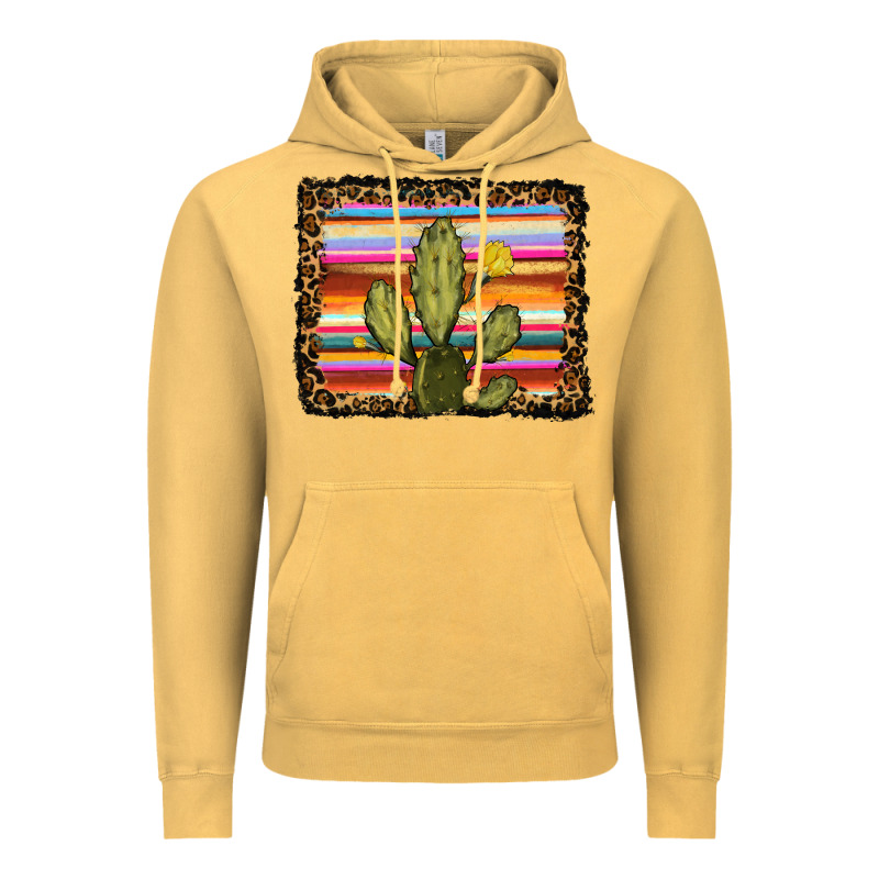 Serape Leopard Cactus Vintage Hoodie by RanaPortraitStore | Teevron
