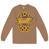 Toasted Coconut Happy Fall Sunflowers Long Sleeve Tee - Bettercallsaul