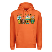 Carrot yellowstone coffee cups Premium Hoodie - OliviaCreatesArt