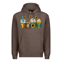 Coffee yellowstone coffee cups Premium Hoodie - OliviaCreatesArt