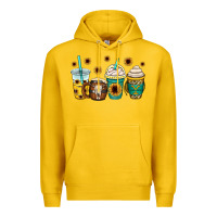 Lemon yellowstone coffee cups Premium Hoodie - OliviaCreatesArt