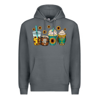 Rock yellowstone coffee cups Premium Hoodie - OliviaCreatesArt