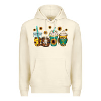 Sandshell yellowstone coffee cups Premium Hoodie - OliviaCreatesArt
