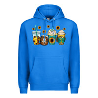 True Royal yellowstone coffee cups Premium Hoodie - OliviaCreatesArt