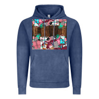 Vintage Denim custom name Vintage Hoodie - LillyAllenDesigns