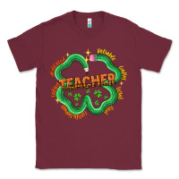 Burgundy teacher st patricks day Classic Tee - LillyAllenDesigns