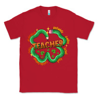 Red teacher st patricks day Classic Tee - LillyAllenDesigns