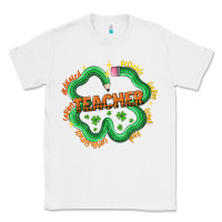 White teacher st patricks day Classic Tee - LillyAllenDesigns