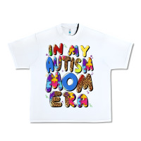 White in my autism mom era Urban Heavy Tee - Artiststas