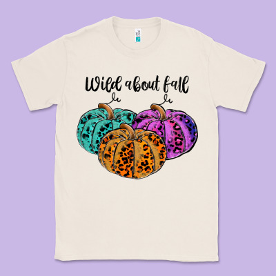Wild Abaut Fall Classic Tee Designed By Jahusdesignshop