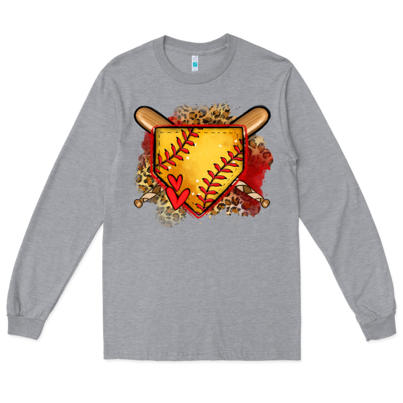 Softball Home Plate Long Sleeve Tee by Jasminsmagicworld | Teevron