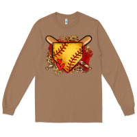 Toasted Coconut softball home plate Long Sleeve Tee - Jasminsmagicworld