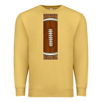 Antique Gold american football with leopard pen wraps Premium Sweatshirt - BundleAndBundleShop