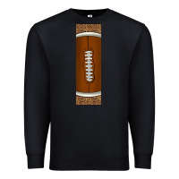 Black american football with leopard pen wraps Premium Sweatshirt - BundleAndBundleShop