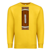 Lemon american football with leopard pen wraps Premium Sweatshirt - BundleAndBundleShop