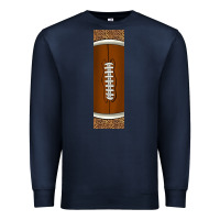 Navy american football with leopard pen wraps Premium Sweatshirt - BundleAndBundleShop