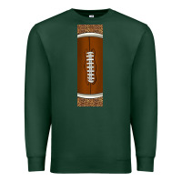 Sports Green american football with leopard pen wraps Premium Sweatshirt - BundleAndBundleShop