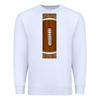 White american football with leopard pen wraps Premium Sweatshirt - BundleAndBundleShop