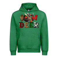 Emerald oh deer christmas Urban Hoodie - LillyAllenDesigns