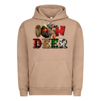 Pigment Burro oh deer christmas Urban Hoodie - LillyAllenDesigns