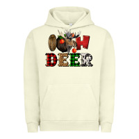 Pigment Pistachio oh deer christmas Urban Hoodie - LillyAllenDesigns