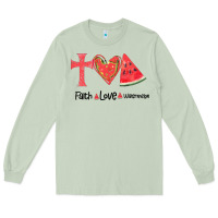Matcha Faith Love Watermelon Long Sleeve Tee - Bettercallsaul