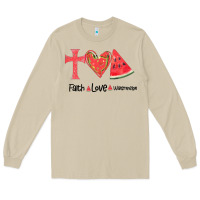 Mushroom Faith Love Watermelon Long Sleeve Tee - Bettercallsaul