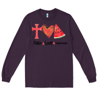 Plum Faith Love Watermelon Long Sleeve Tee - Bettercallsaul