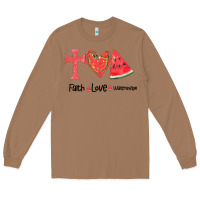 Toasted Coconut Faith Love Watermelon Long Sleeve Tee - Bettercallsaul