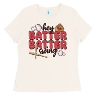 Bone hey batter batter swing Ladies Tee - MaliasSmallBusiness