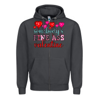 Smoke somebody's fine ass valentine Zipper Hoodie - OliviaCreatesArt