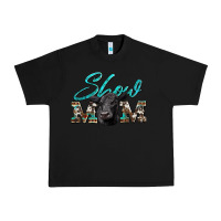 Black show mom aztec cowhide black angus Urban Heavy Tee - Artiststas