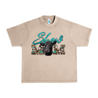 Show Mom Aztec Cowhide Black Angus Urban Heavy Tee | Teevron