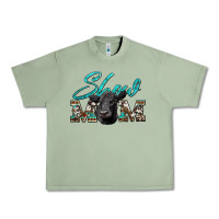 Oil Green show mom aztec cowhide black angus Urban Heavy Tee - Artiststas